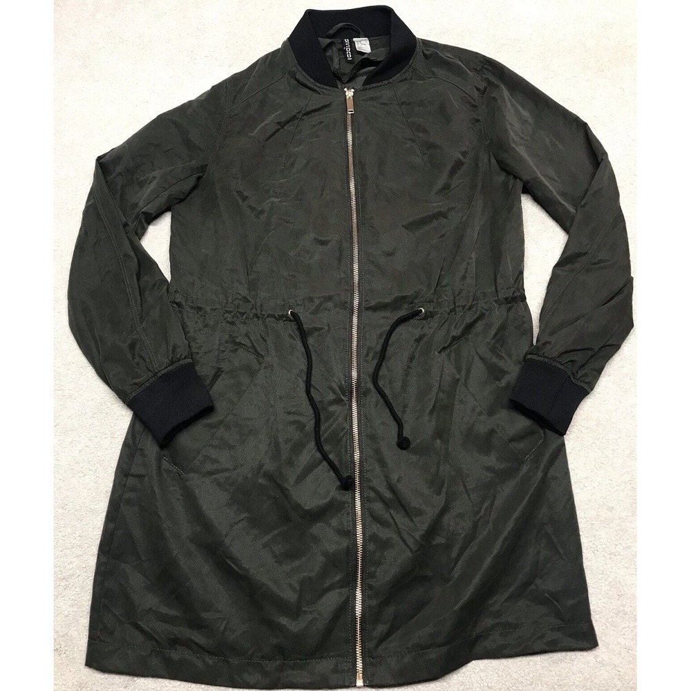 Divided Size 8 US Green‎ Mid length Drawstring Jacket